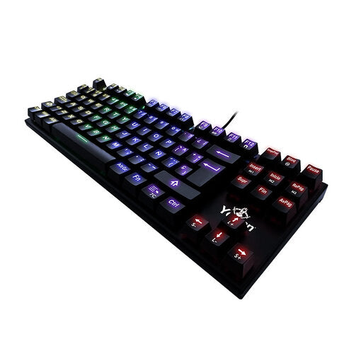 TECLADO GAMING YEYIAN YAT1806 RGB SPARK SERIE 2000 SWITCH ROJO TECLADO GAMING YEYIAN YAT1806 RGB SPARK SERIE 2000 SWITCH ROJO